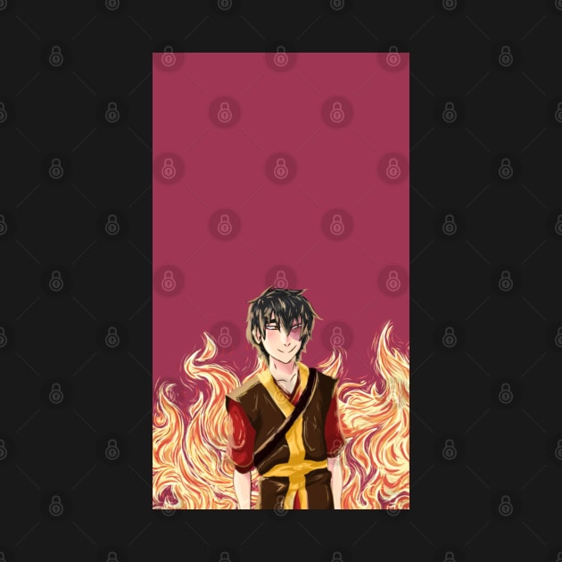 Zuko Smiling by Sophprano