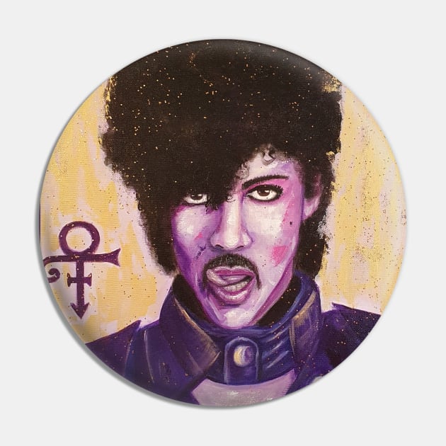 Purple Rain Pin by KerrySandhu