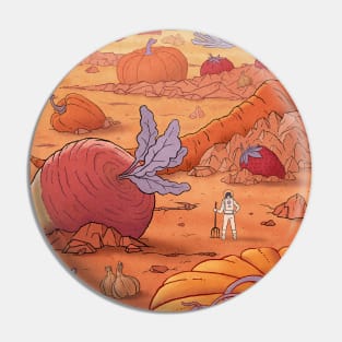 Farming on Mars Pin