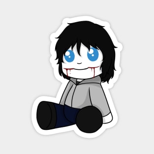 jeff the killer doll chibi Magnet