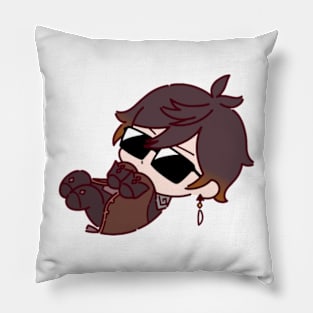 Chibi Zhongli Pillow