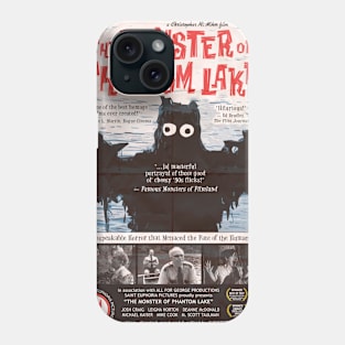 "The Monster of Phantom Lake" poster Phone Case