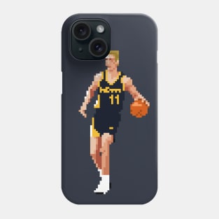 Detlef Schrempf Pixel Dribble Phone Case