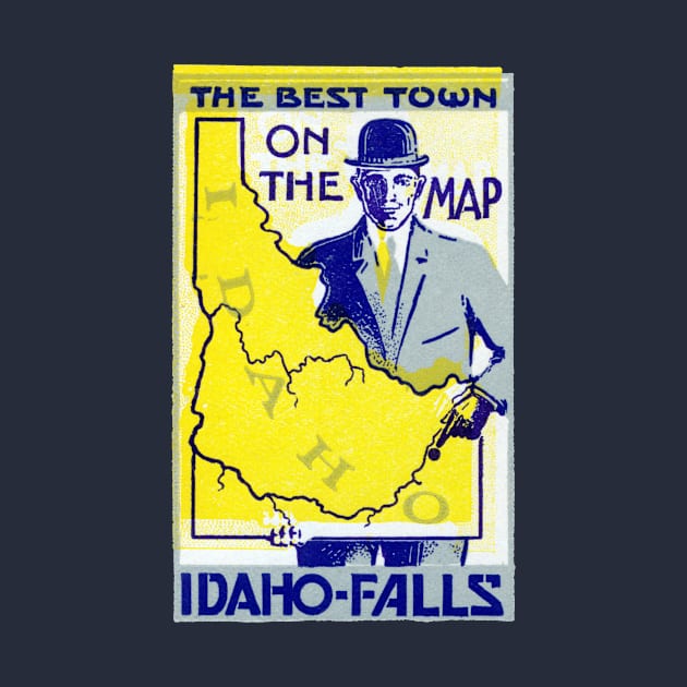 1910 Idaho Falls, Idaho by historicimage