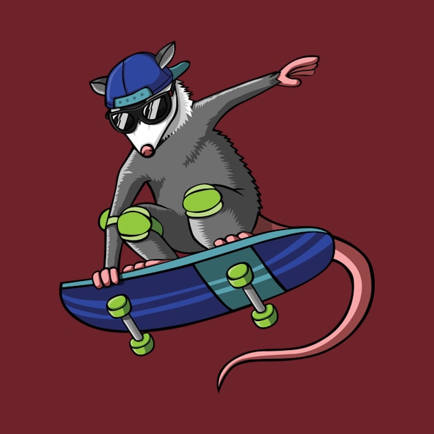 Ozzie the Awesome Possum by AwesomePossumClothing