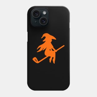 Halloween Golf Witch Phone Case