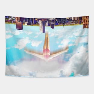 The Cloud Swimmer Tapestry