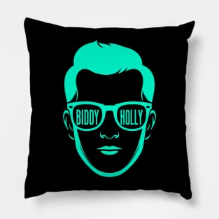 Buddy Holly -  Rock 'n' roll pioneer - whose melodies still echo through time Pillow