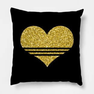 Love Heart Design Cute Graphic Valentines Day Pillow