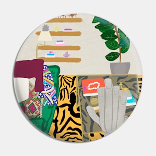 Safari Living Room Pin