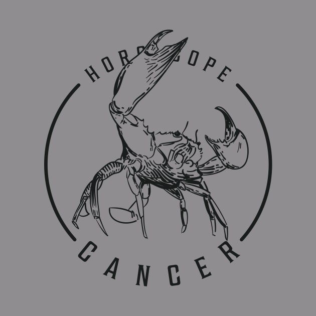 Zodiac Sign Cancer by Snowman store