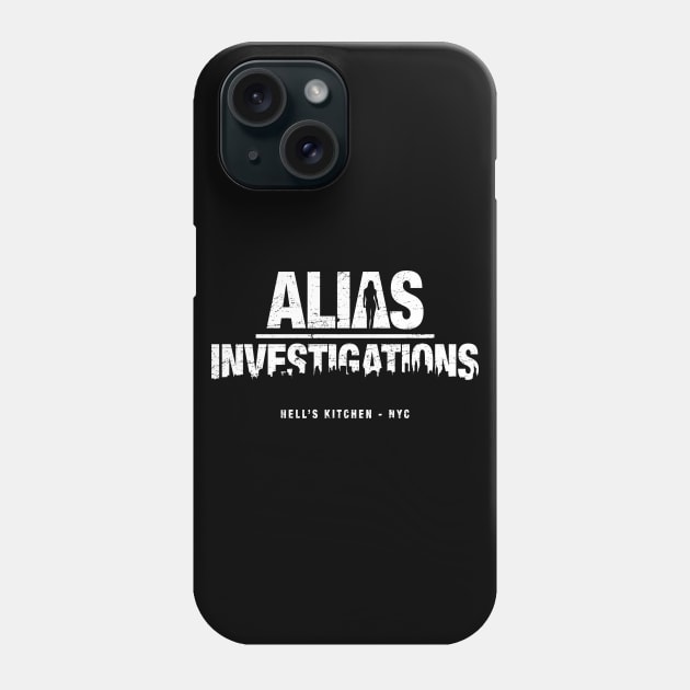 Alias Investigations (aged look) Phone Case by MoviTees.com