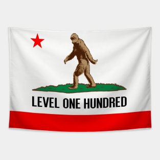 Bigfoot - State Flag - Lv.100 Clothing Tapestry