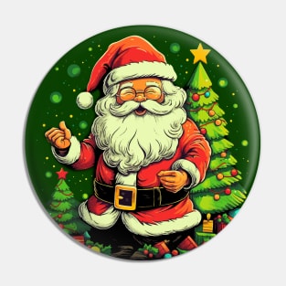 Santa's Festive Delivery Pin