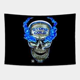 Stone Cold Steve Austin Skull Centered Tapestry