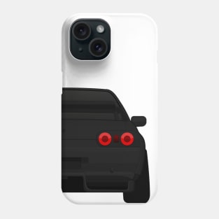 R32 rear Black Phone Case