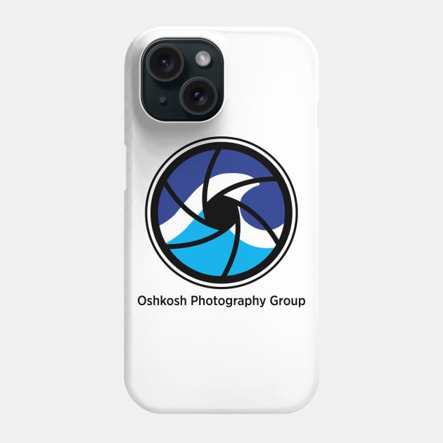 OPG Standard Logo Black Type Phone Case by OshkoshPhotographyGroup_1