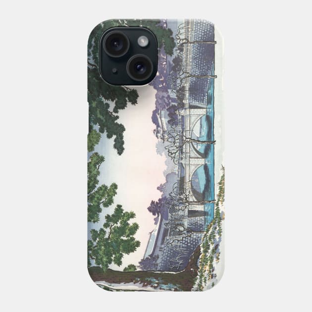 Nijubashi Bridge by Tsuchiya Koitsu Phone Case by Takeda_Art