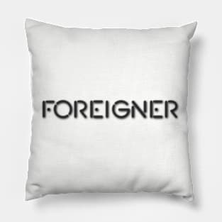 Foreigner Band Logo Pillow