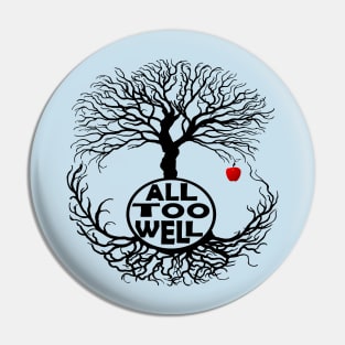 All Too Well : baobab tree and red apple Pin