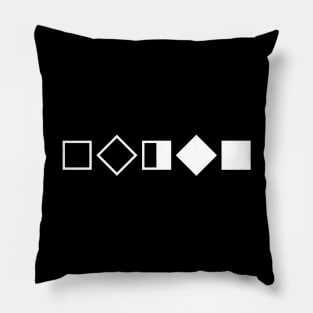 Square Rotating Pattern (Pattern Collection) Pillow