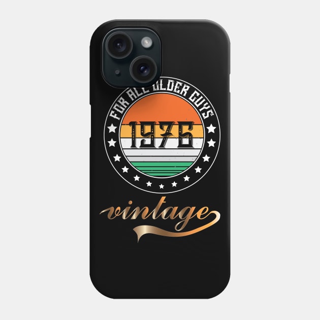 Older Guys 1976 Phone Case by khalmer