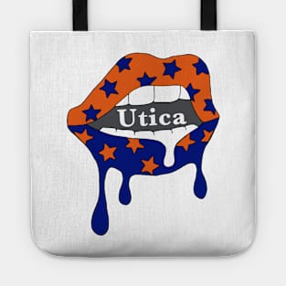 Utica dripping lips Tote