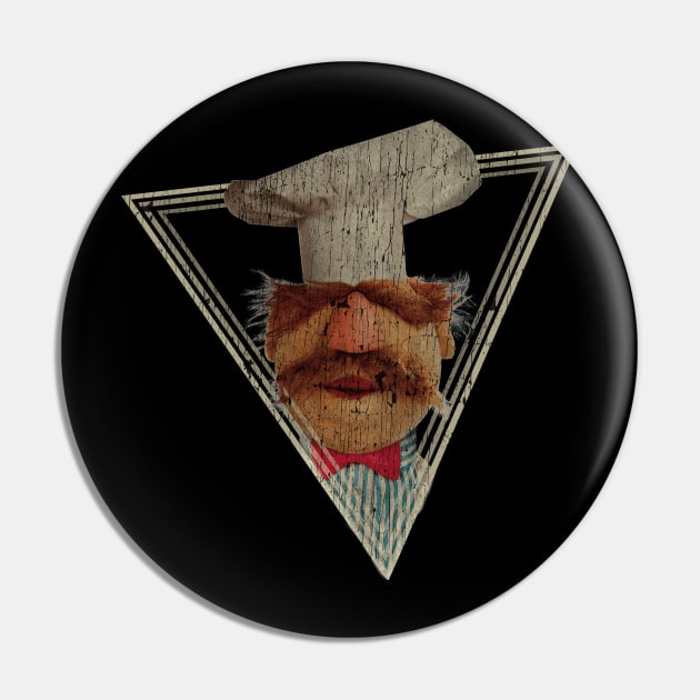 Vert Der Ferk - The Swedish Chef Retro Pin by Jokotingkir