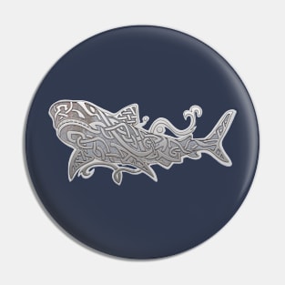 Viking Shark Pin