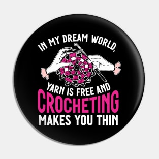 Crochet Yarn Crocheting Pin