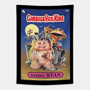 Garbage Pail Kids - Stinky Stan Vector Tapestry