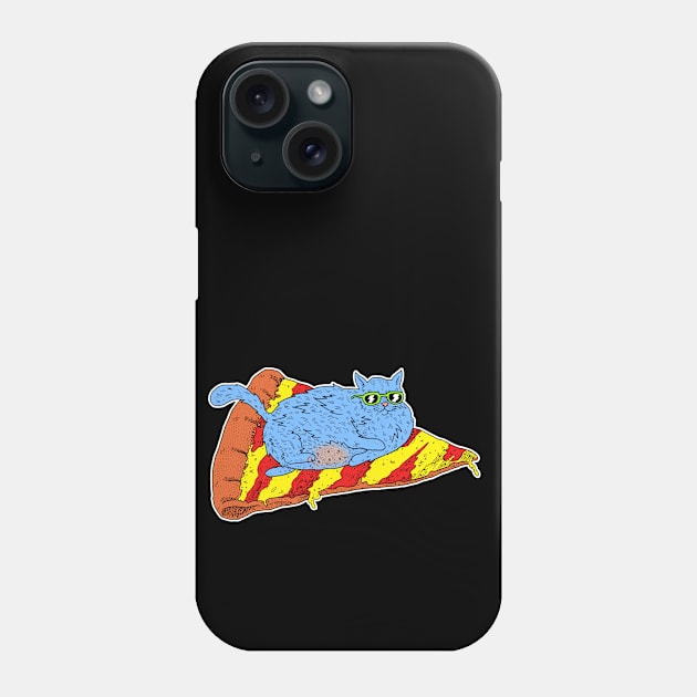 Pizza Cat Phone Case by miskel