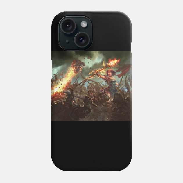 Stone Singer: Word and Deed (Legacy of the Blade) Full Wrap Phone Case by Joseph J Bailey Author Designs