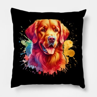 Watercolor Chesapeake Bay Retriever Pillow