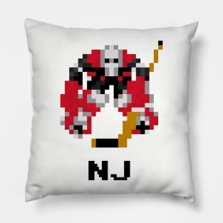 16-Bit Hockey Goalie - New Jersey Pillow