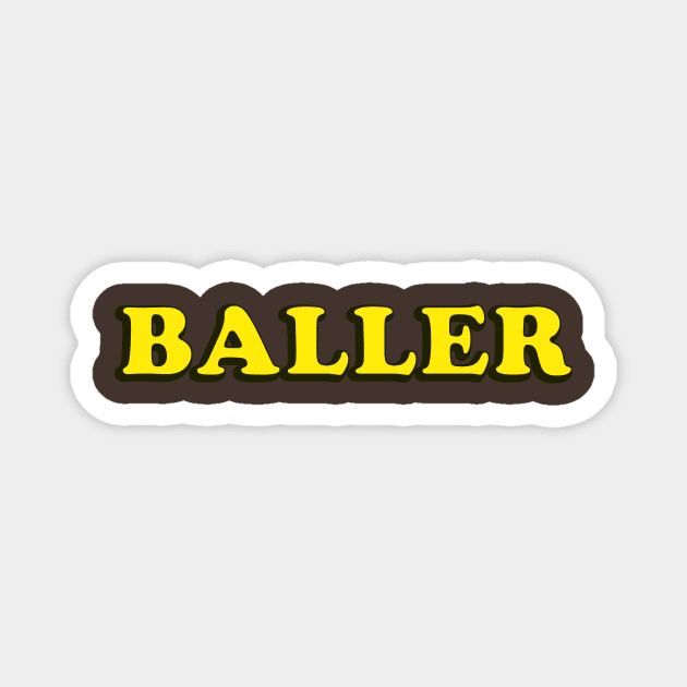 Baller Magnet by thedesignleague