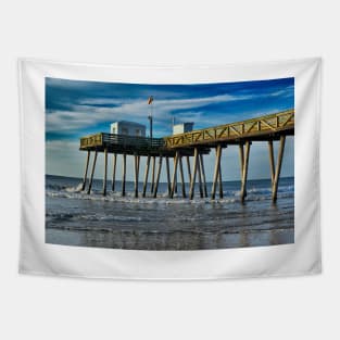 Fisherman's Pier, Ocean City, Nj Tapestry