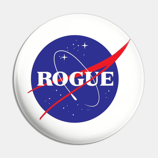 Rogue Space Cadet Pin by daisyaking