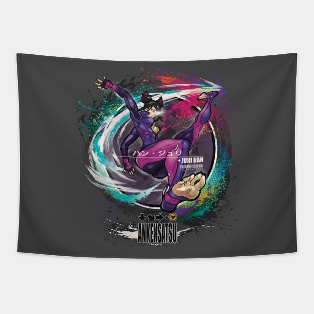 JURI: ANKENSATSU V Tapestry by JF Penworks