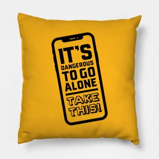 It's dangerous to go alone... take this phone: Light Pillow