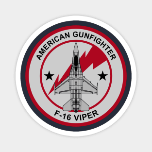 F-16 Viper American Gunfighter Magnet