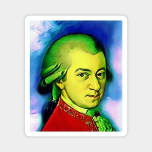 Wolfgang Amadeus Mozart Portrait | Wolfgang Amadeus Mozart Artwork 5 Magnet