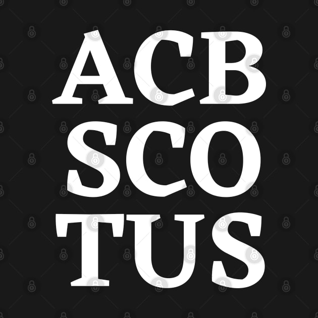 ACB for SCOTUS - Show support for Amy Coney Barrett by SeaStories