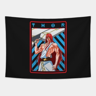 God of thunder Tapestry