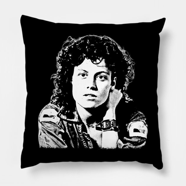 Ellen Ripley Pillow by Lowchoose