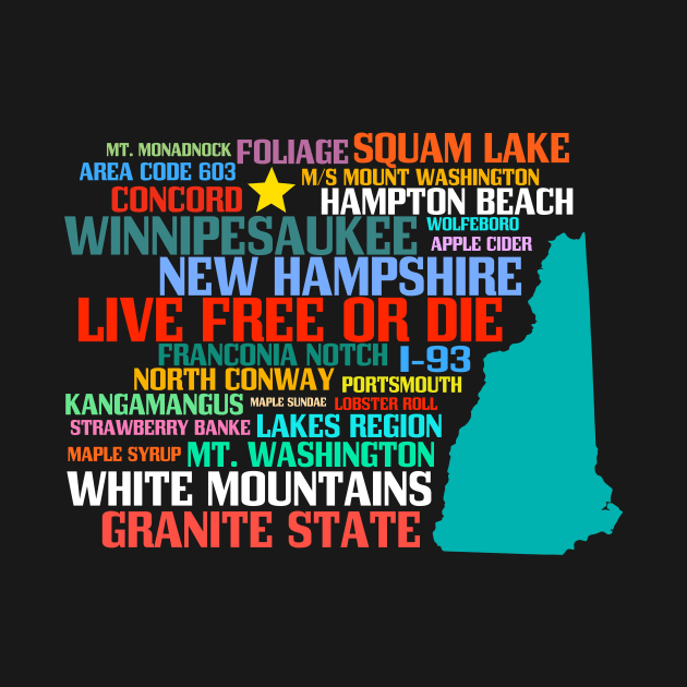 Live Free or Die New Hampshire by AntiqueImages