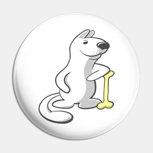 Relaxed Dog Pin