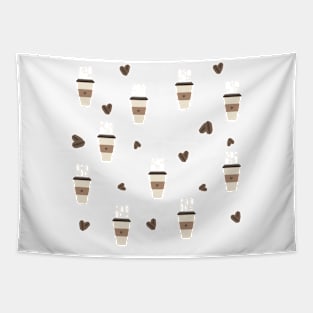 Flat Coffee Tapestry