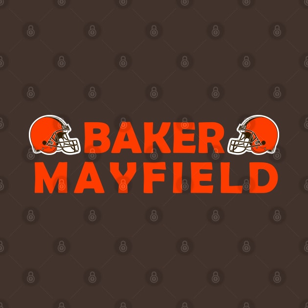 NFL football Baker Mayfield by aleo