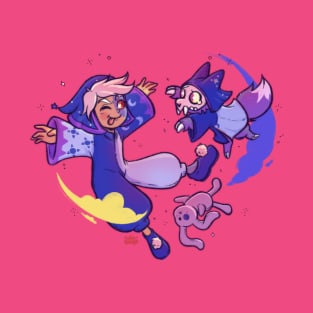 Buddies: The collector and King Fanart by Anshiehoop T-Shirt